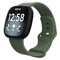 Pikkukuva 1 / 3: Fitbit Versa 4/Sense 2 -silikoniranneke, tummanvihreä (S)