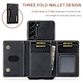Miniatyrbild 10 av 10: DG.MING 2 in 1 Magnetic Card Slot Case Samsung Galaxy S24 Plus B