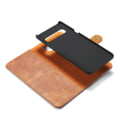 Miniatyrbillede 4 af 8: DG.MING 2-i-1 Magnet Pung Samsung Galaxy S10 Cognac