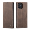 Miniatyrbillede 2 af 7: CaseMe Slim Pungetui iPhone 13 Pro Brun