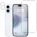 Pikkukuva 1 / 4: Karkaistu lasi näytönsuoja ja linssisuoja iPhone 16 Plus