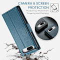 Pikkukuva 7 / 10: CaseMe Slim Lompakkokotelo RFID-suojalla Google Pixel 8a Sininen