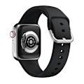 Miniatyrbillede 2 af 4: Blødt Silikonarmbånd Apple Watch Series 10 42mm Sort