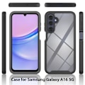 Miniatyrbillede 5 af 5: 360 Full Cover Edge Case Samsung Galaxy A16 Sort