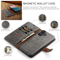 Pikkukuva 6 / 8: DG.MING 2-in-1 Magnet Wallet iPhone 16 Ruskea