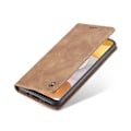 Miniatyrbild 2 av 5: CaseMe Slim Plånboksfodral Samsung Galaxy S21 Brun