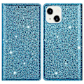 Miniatyrbillede 1 af 5: Glitter Pungetui iPhone 14 Blå
