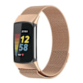 Pikkukuva 1 / 5: Milanese Loop -ranneke Fitbit Charge 5 -ruusukulta