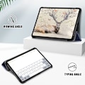 Miniatyrbillede 5 af 9: iPad Air 10.9 5. generation (2022) Etui Tri-fold Blå