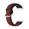 Miniatyrbillede 3 af 5: Sportarmbånd Fitbit Versa 4/Sense 2 Sort/Rød