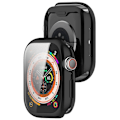 Miniatyrbillede 6 af 7: Helt dækkende TPU-skal til Apple Watch Series 10 46mm Sort