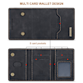 Miniatyrbillede 9 af 10: DG.MING 2 i 1 Magnetisk Kortlomme Etui iPhone 13 Sort