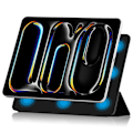 Miniatyrbillede 2 af 6: iPad Pro 13 7. generation (2024) Etui Tri-fold Magnetisk Sort