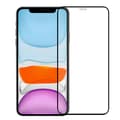 Heltäckande Härdat Glas Skärmskydd iPhone 12 Pro max Svart