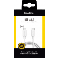 Pikkukuva 3 / 3: Smartline USB C -kaapeli USB C:hen 3A 3m Valkoinen