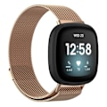 Miniatyrbild 1 av 4: Milanese Loop Armband Fitbit Versa 4/Sense 2 Roséguld (L)