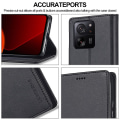 Miniatyrbillede 6 af 8: LC.IMEEKE Pungetui Xiaomi 13T Pro Sort