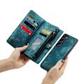 Miniatyrbillede 3 af 6: CaseMe Multi-Slot 2 i 1 Pungetui Galaxy S24 Blå