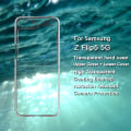 Miniatyrbild 4 av 5: IMAK Samsung Galaxy Z Flip 5 Case TPU Crystal Clear