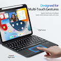 Pikkukuva 9 / 9: Dux Ducis Bluetooth-näppäimistökotelo Apple iPad 11 11. sukupolvi (2