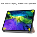 Miniatyrbild 4 av 7: iPad Pro 11 3rd Gen (2021) Fodral Tri-Fold Roséguld