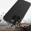 Miniatyrbillede 3 af 7: Silikonecover iPhone 16 Pro Sort