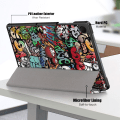 Pikkukuva 6 / 10: Samsung Galaxy Tab A9 Plus -kotelo Tri-fold Graffiti