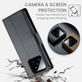 Miniatyrbillede 7 af 8: CaseMe Slim Pungetui RFID-beskyttelse Xiaomi 14 Pro Sort