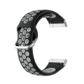 Miniatyrbillede 3 af 6: Sportarmbånd Fitbit Versa 4/Sense 2 Sort/Grå