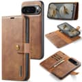 DG.MING 2-in-1 Magnet Wallet Google Pixel 10 Pro XL Cognac