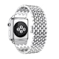 Miniatyrbild 2 av 3: Metallarmband i Fjärilspänne Apple Watch Series 10 42mm Silver