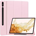 Pikkukuva 1 / 10: Samsung Galaxy Tab S10 Plus Kotelo Tri-Fold Kynäpidikkeellä Vaaleanpunainen