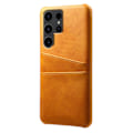 Pikkukuva 2 / 4: Nahkainen korttikotelo Samsung Galaxy S24 Ultra Cognac