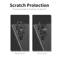 Miniatyrbild 6 av 7: Enkay Aluminium Kameraskydd Samsung Galaxy S22 Ultra Svart