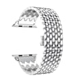 Pikkukuva 3 / 3: Metallinen perhoslukkoinen ranneke Apple Watch Series 10 42mm Hopea