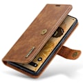 Miniatyrbild 8 av 8: DG.MING 2-in-1 Magnet Wallet Google Pixel 7 Pro Cognac