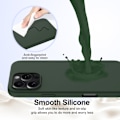 Miniatyrbillede 5 af 7: MagSafe silikonecover iPhone 16 Pro Mørkegrøn