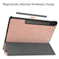 Pikkukuva 5 / 9: Samsung Galaxy Tab S9 FE Plus -kotelo Tri-fold Pinkki