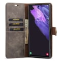 Miniatyrbillede 2 af 7: DG.MING 2-i-1 Magnet Pung Samsung Galaxy S23 Ultra Brun
