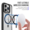 Miniatyrbild 4 av 7: Magnetic MagSafe Skal iPhone 16 Pro Max Svart