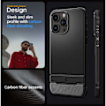 Miniatyrbillede 6 af 9: Spigen iPhone 15 Pro Max Cover Rugged Armor MagSafe Sort