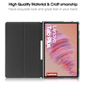 Miniatyrbillede 2 af 8: Lenovo Tab Plus Etui Tri-fold Roséguld