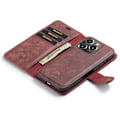 Pikkukuva 4 / 8: DG.MING 2-in-1 Magnet Wallet iPhone 16 Pro Max Punainen