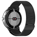 Miniatyrbild 2 av 6: Milanese Loop Armband Google Pixel Watch Svart