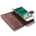 Miniatyrbild 2 av 7: DG.MING 2-in-1 Magnet Wallet iPhone 7/8/SE Red