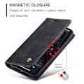Miniatyrbillede 6 af 9: CaseMe Slim Pungetui iPhone 15 Pro Sort