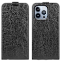 Pikkukuva 1 / 7: Nahkainen läppäkotelo iPhone 14 Pro Max Musta