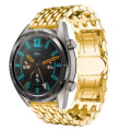 Miniatyrbild 1 av 4: Metallarmband i Fjärilspänne Huawei Watch GT/GT 2 46mm/GT 2 Pro