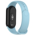 Miniatyrbillede 2 af 6: Silikonerem Xiaomi Smart Band 8 Lyseblå