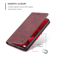 Miniatyrbillede 2 af 6: CaseMe Slim Pungetui Galaxy S20 FE Rød